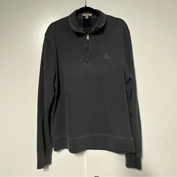 Burberry Other - Burberry Brit Admiral Pullover Half Zip Gray Size XL